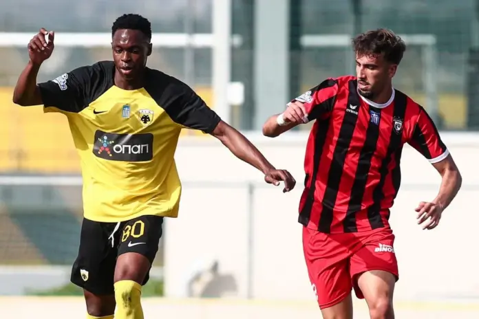 ΑΕΚ εναντίον Παναχαϊκής για τα playouts της Super League 2 Eurokinissi Sports