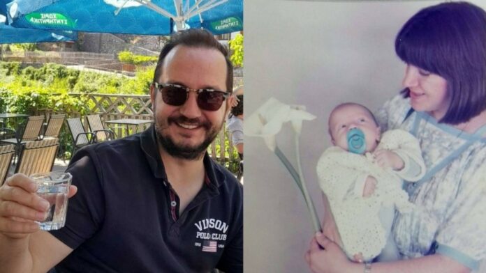 «Τότε σε κρατούσα στην αγκαλιά μου, τώρα είσαι στην αγκαλιά της Παναγίας» – Η συγκινητική ανάρτηση της μητέρας του Βασίλη Καλογήρου