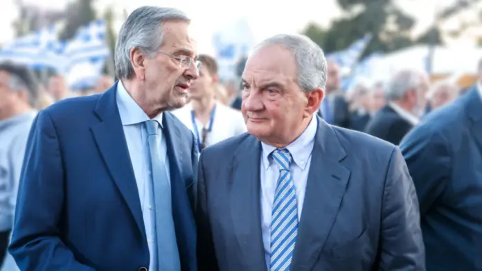 Εμφανίσεις με ιδιαίτερη βαρύτητα των Καραμανλή και Σαμαρά στην ομιλία του Δένδια για την «Κιβωτό της Εθνικής Μνήμης» - Ο λόγος που απουσίαζε ο Μητσοτάκης